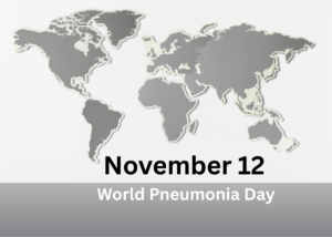 World Pneumonia Day is observed on November 12.